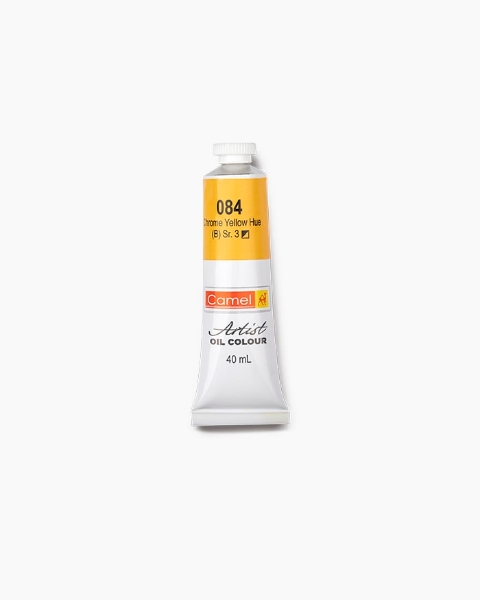 Picture of Camlin Artists Oil Colour Tube - SR3 40ml Chrome Yellow Hue (084)