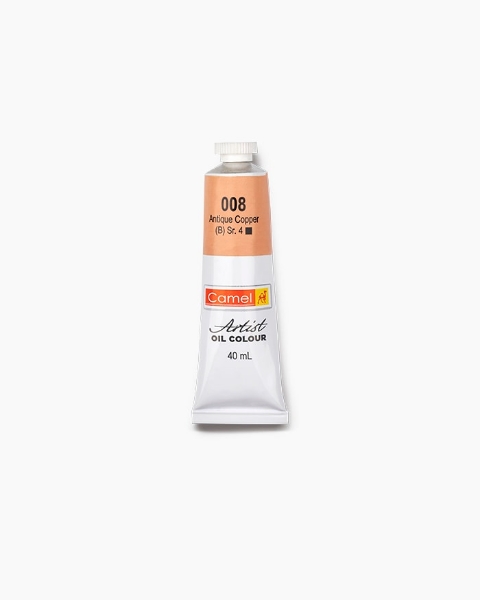 Picture of Camlin Artists Oil Colour Tube SR4 40ml Antique Copper (008)