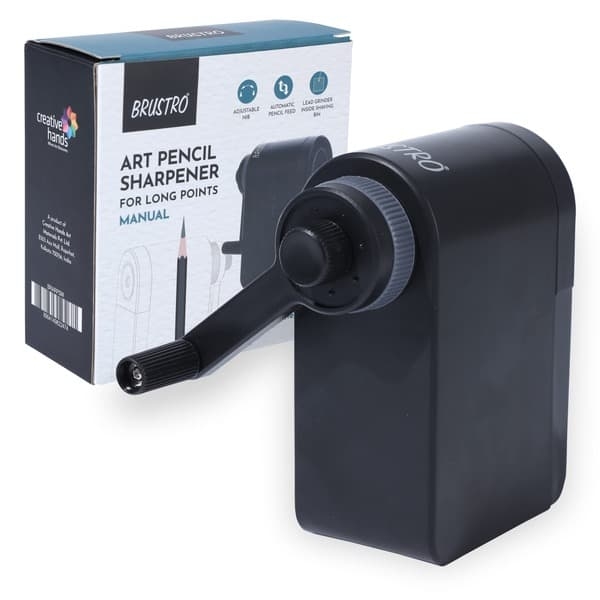 Picture of BRUSTRO ART PENCIL SHARPENER FOR LONG POINTS MANUAL