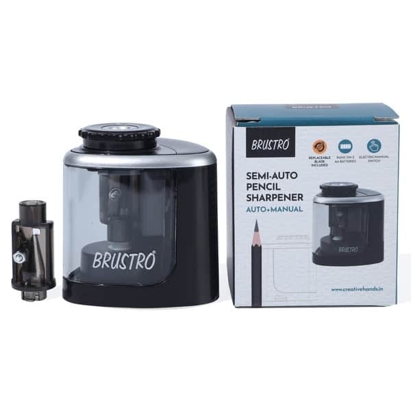 Picture of BRUSTRO SEMI-AUTO PENCIL SHARPENER AUTO +MANUAL