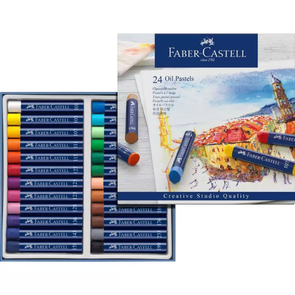 Picture of Faber Castell Oil Pastel - Set of 24 (127024)