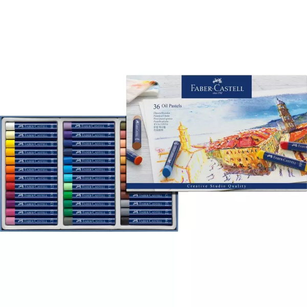 Picture of Faber Castell Oil Pastel - Set of 36 (127036)