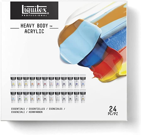 Picture of Liquitex Heavy Body Acrylic Colour - Set of 24 (22ml)