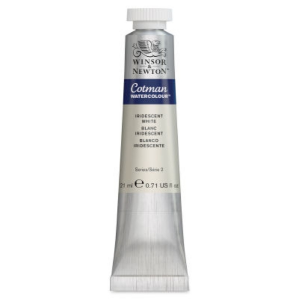 Picture of Winsor & Newton Cotman Metallic Watercolour 21ml - SR2 - Iridescent White 