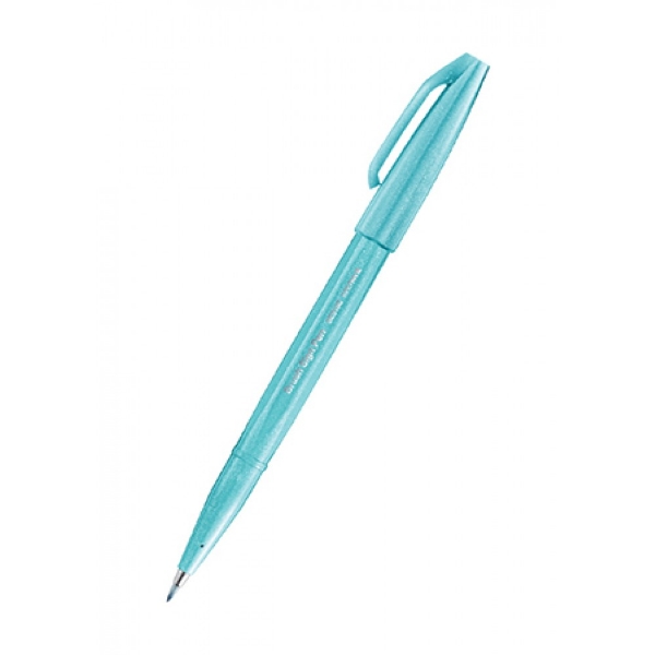 Picture of Pentel Brush Sign Pen - Pale Blue