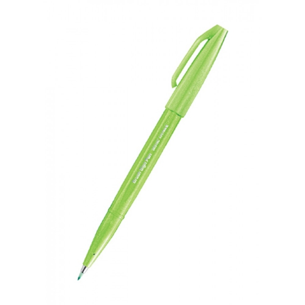 Picture of Pentel Brush Sign Pen - Light Green 