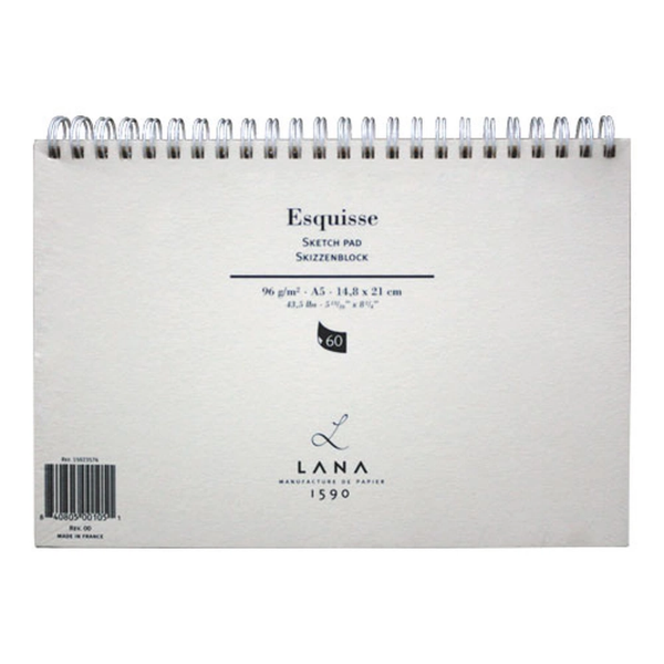 Picture of LANA ESQUISE SKETCH PAD 96GSM A5 14.8X21CM 60SHTS