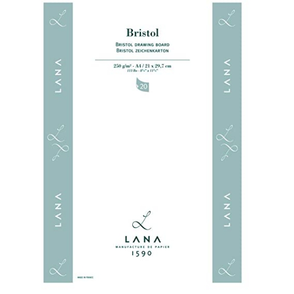 Picture of LANA BRISTOL DRAWING PAD 250GSM 20 SHEETS