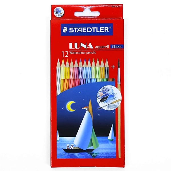 Picture of Staedtler Luna Watercolour Pencils - Pack of 12 (For Students)