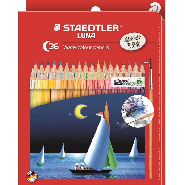 Picture of Staedtler Luna Watercolour Pencils - Pack of 36 (For Students)