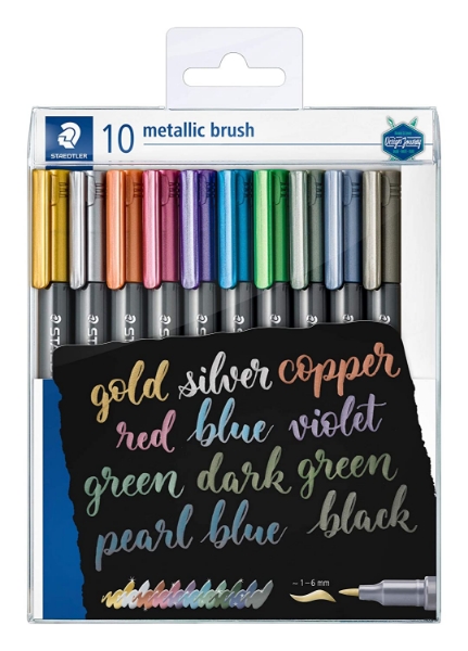 Picture of Staedtler Metallic Pen Assorted Colours - Set of 10