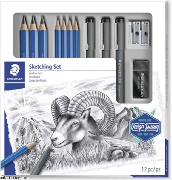 Picture of Staedtler Sketching - Set of 12 (61-100)