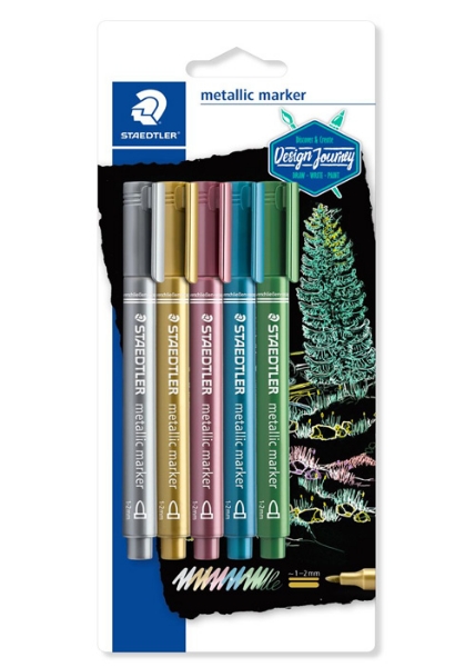 Picture of Staedtler Metallic Marker - Set of 5