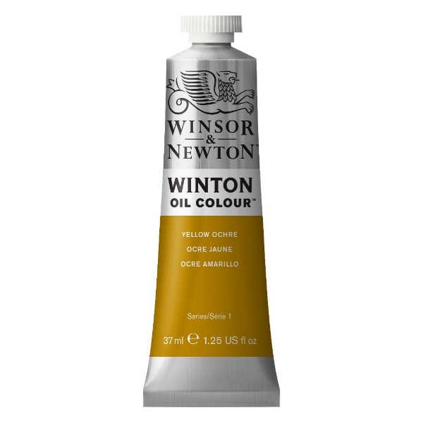Picture of Winsor & Newton Winton Oil Colour - 37ml Yellow Ochre