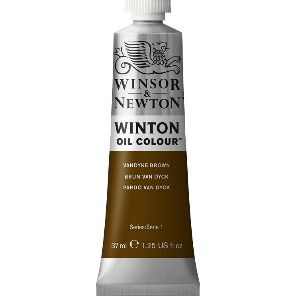Picture of Winsor & Newton Winton Oil Colour - 37ml Vandyke Brown