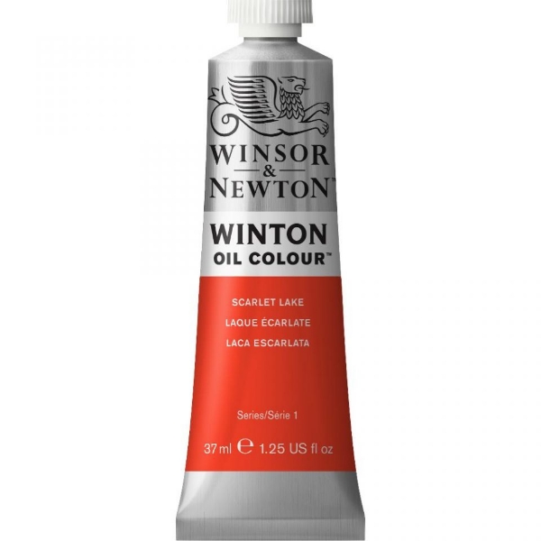 Picture of Winsor & Newton Winton Oil Colour - 37ml Scarlet Lake