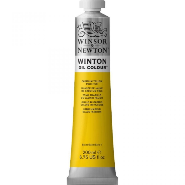 Picture of Winsor & Newton Winton Oil Colour - 200ml Cadmium Yellow Pale Hue