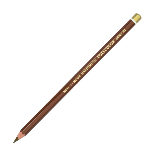 Picture of Kohinoor Polycolour Pencil - 3800 Natural Sienna 032