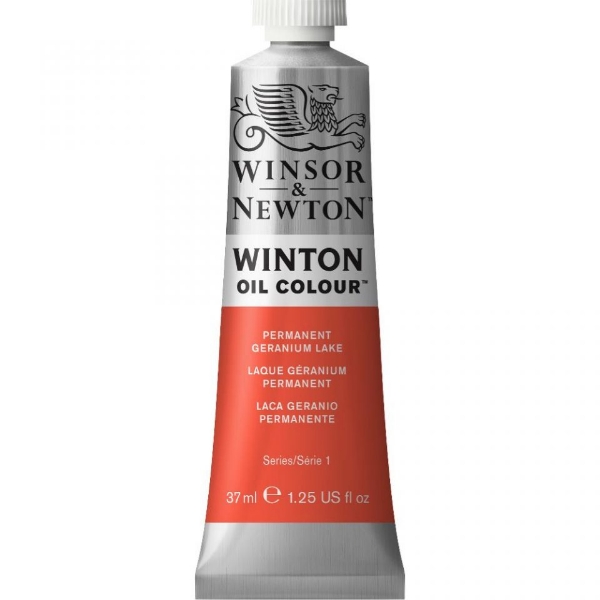 Picture of Winsor & Newton Winton Oil Colour - 37ml Permanent Geranium Lake