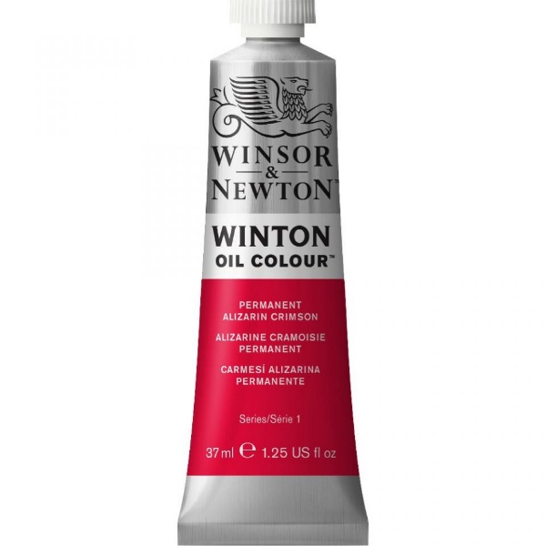 Picture of Winsor & Newton Winton Oil Colour - 37ml Permanent Alizarin Crimson