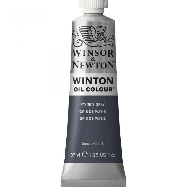 Picture of Winsor & Newton Winton Oil Colour - 37ml Paynes Grey
