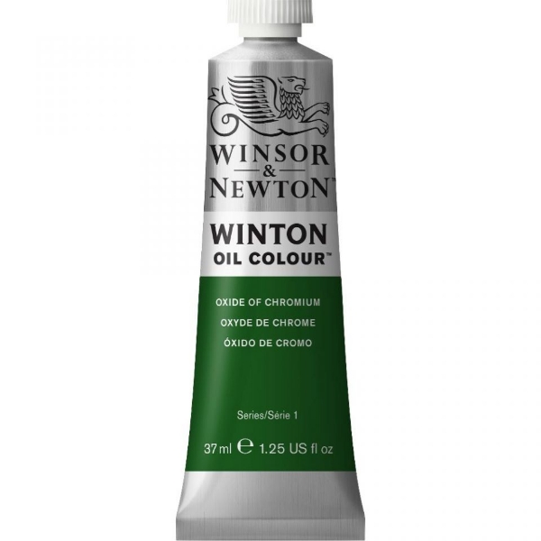 Picture of Winsor & Newton Winton Oil Colour - 37ml Oxide Chrome