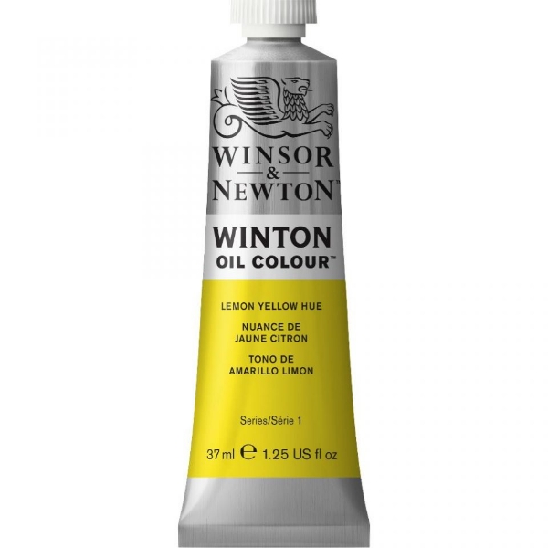 Picture of Winsor & Newton Winton Oil Colour - 37ml Lemon Yellow Hue