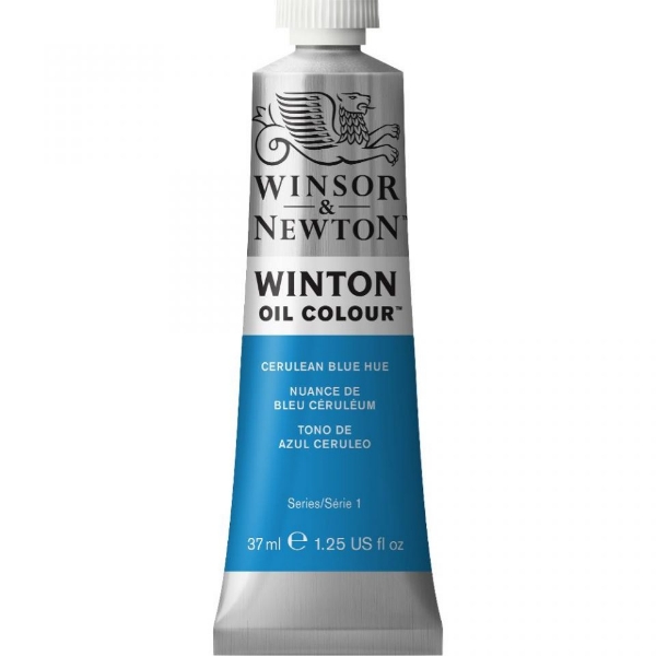 Picture of Winsor & Newton Winton Oil Colour - 37ml Cerulean Blue Hue