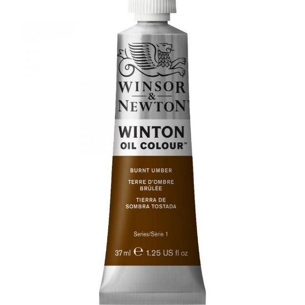 Picture of Winsor & Newton Winton Oil Colour - 37ml Burnt Umber