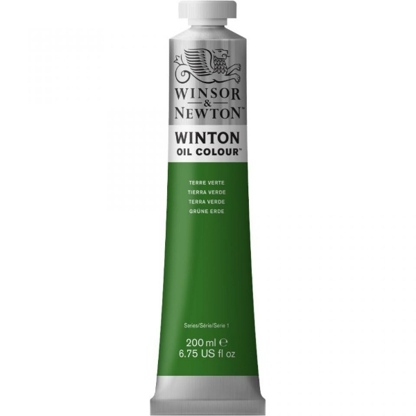 Picture of Winsor & Newton Winton Oil Colour - 200ml Terre Verte 637