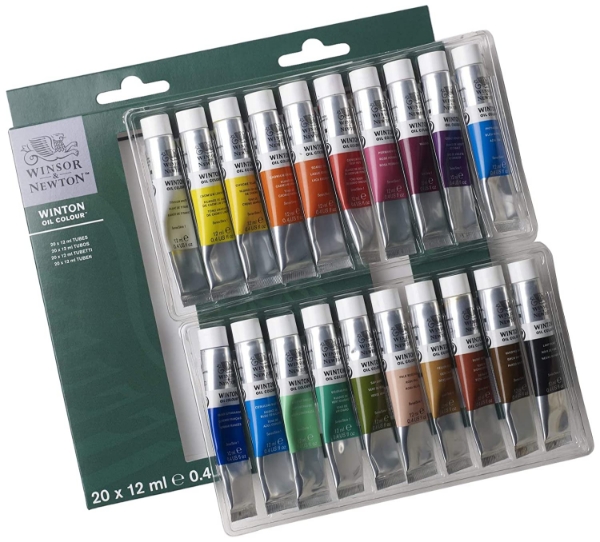 Picture of Winsor & Newton Winton Oil Colour - Set of 20 (12ml) 1490695