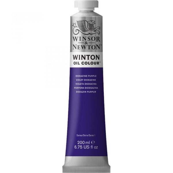 Picture of Winsor & Newton Winton Oil Colour - 200ml Dioxazine Purple