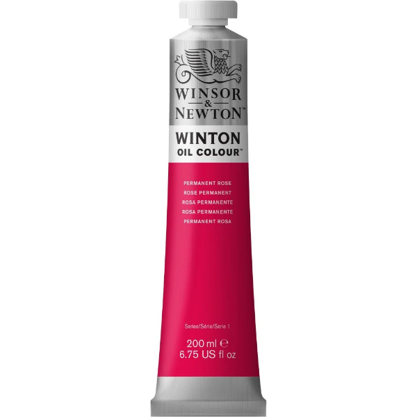 Picture of Winsor & Newton Winton Oil Colour - 200ml Permanent Rose