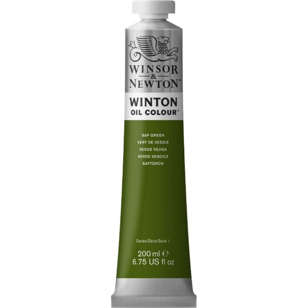 Picture of Winsor & Newton Winton Oil Colour - 200ml Sap Green