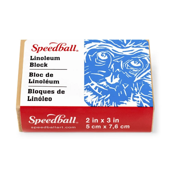 Picture of Speedball 2x3” Lino Block - Smoky Tan