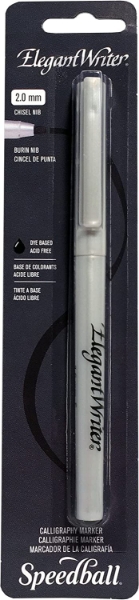 Picture of Speedball Elegant Writer Marker - Fine Carded Black