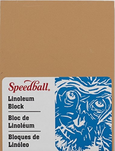 Picture of Speedball Linoleum Block - Smoky Tan (3x4")