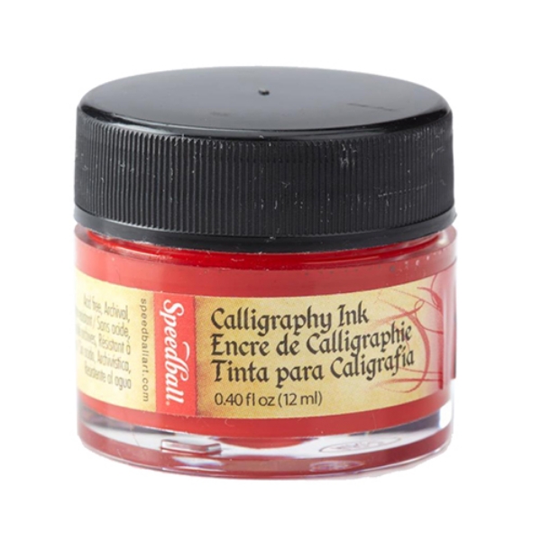 Picture of Speedball Acrylic Ink - Scarlet Red (12ml)