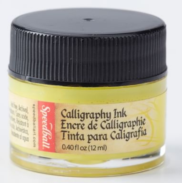 Picture of Speedball Acrylic Ink - Primrose Yellow (12ml)