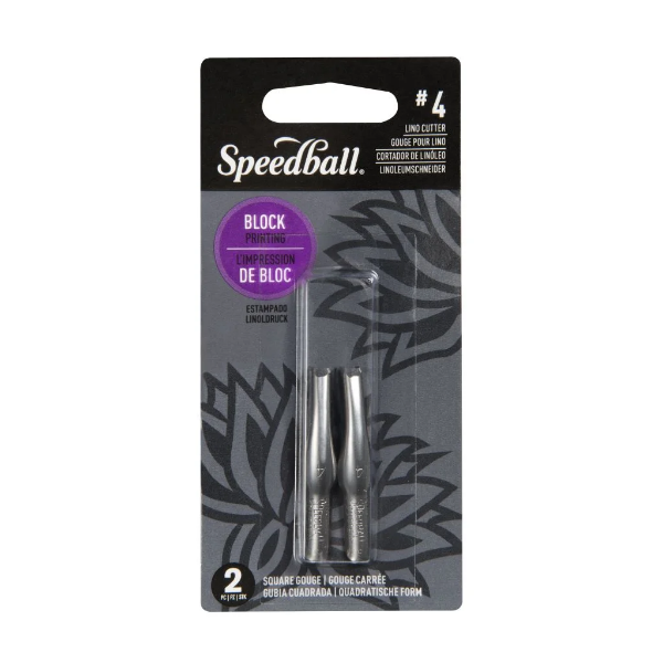 Speedball #4 Lino Cutter Square Gouge (Pack of 2)