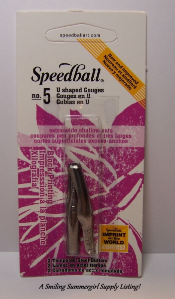 Picture of Speedball #5 Lino Cutter - Large U (Pack of 2)