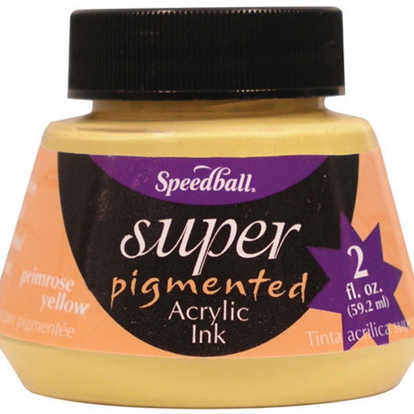 Picture of Speedball Acrylic Ink - 59.2ml Primrose Yellow