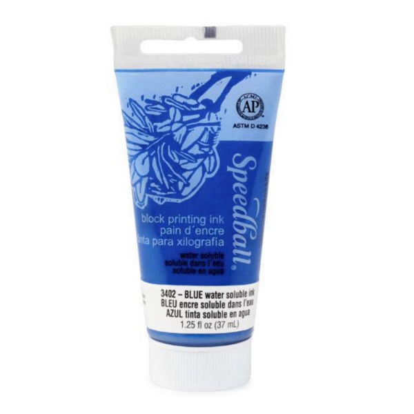 Picture of Speedball Water Block Ink - 37ml Blue