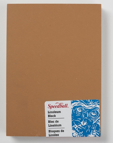 Picture of Speedball Linoleum Block - Smoky Tan 5x7"