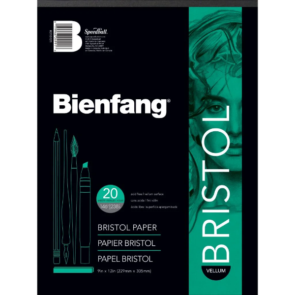 Picture of Speedball Bristol Board Pad - 238gsm White