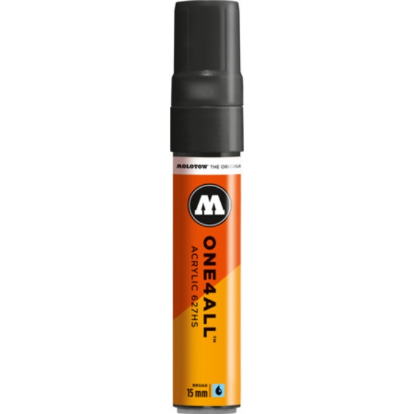Picture of Molotow One4All Acrylic Marker Pen 627HS 15mm Black 
