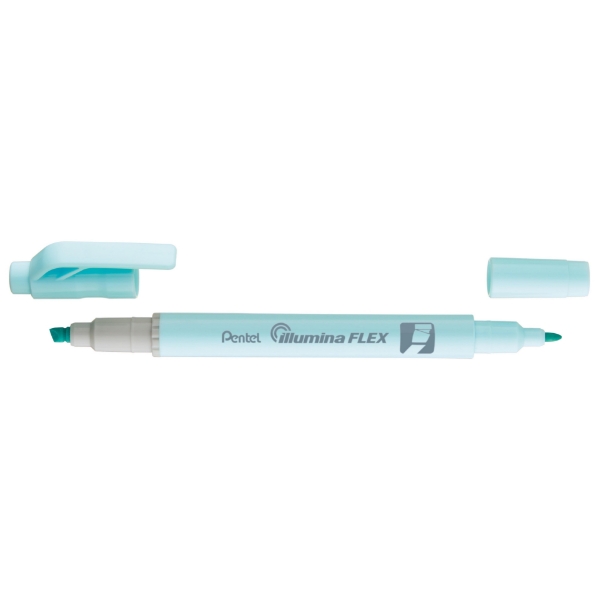 Picture of Pentel Illumina Flex Dual Tip Pastel Highlighter - Sky Blue