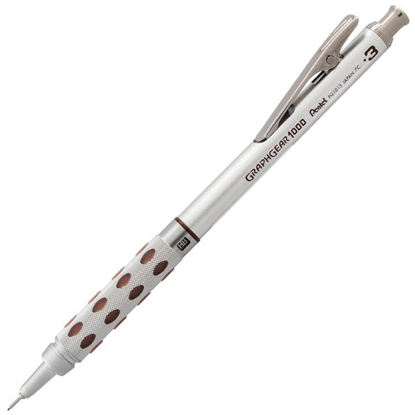 Picture of Pentel Graph Gear Mechanical Pencil - 0.3mm Brown 1000