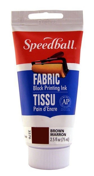 Picture of Speedball Fabric Block Printing Ink - Brown