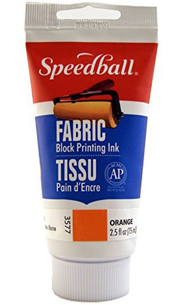 Picture of Speedball Fabric Block Printing Ink - Orange